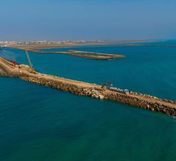 پروژه موج شکن گناوه